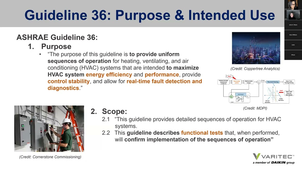 Webinar: ASHRAE Guideline 36 - Sequences for Medium Pressure VAV Systems