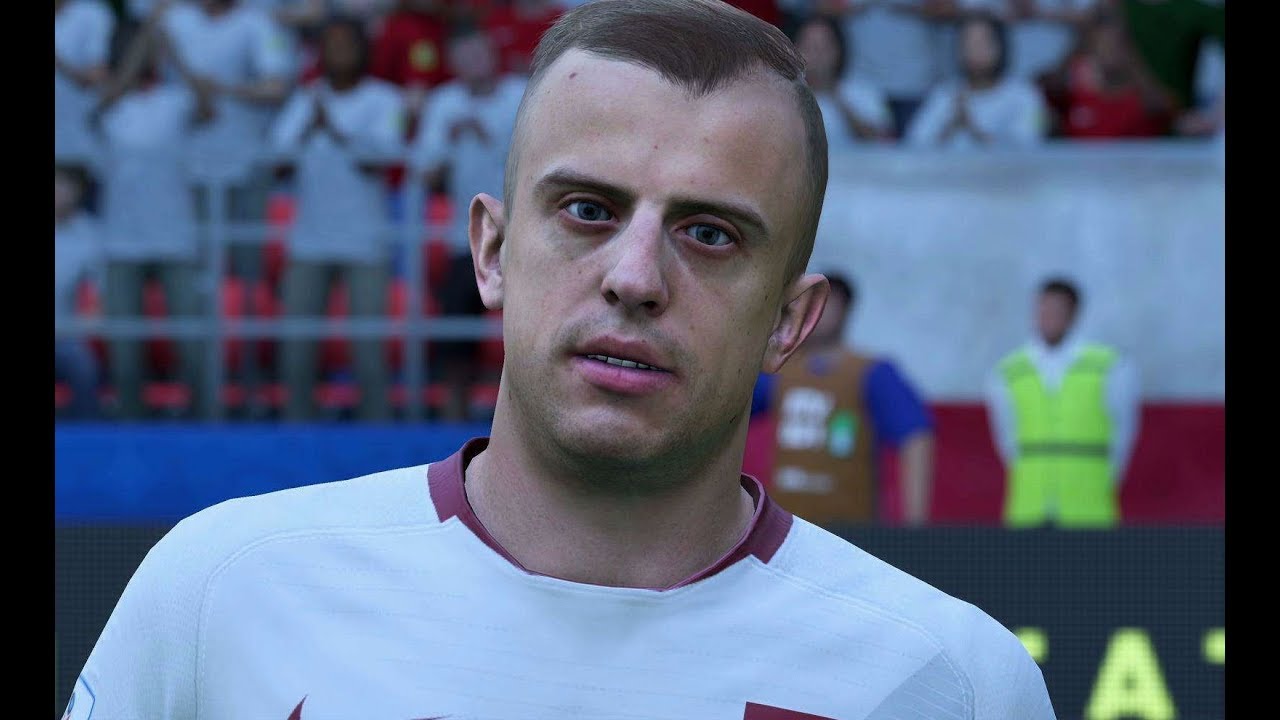 FIFA 18 World Cup Russia 2018. Gameplay Polska vs. Kolumbia - Polski komentarz