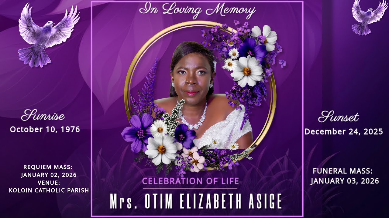 FUNERAL MASS FOR MRS. OTIM ELIZABETH ASIGE | JANUARY 03, 2026 | KOLOIN, NGORA
