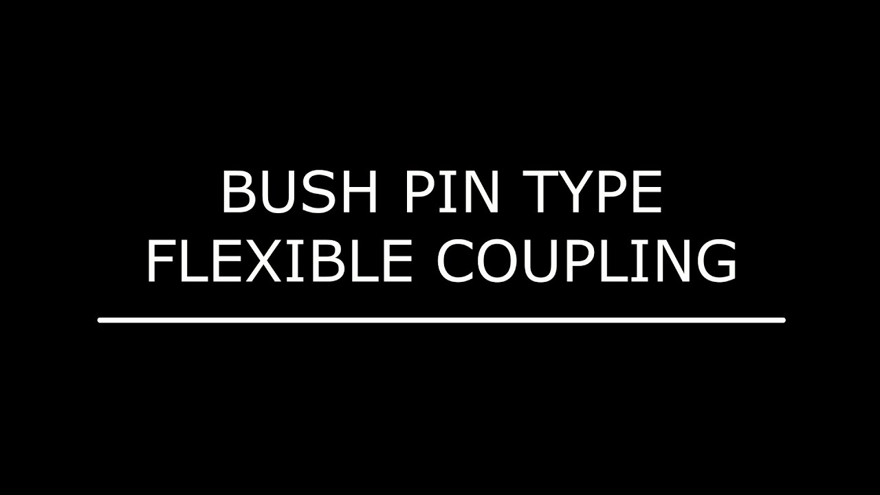How to create Bush Pin Type Flexible Coupling | Solidworks