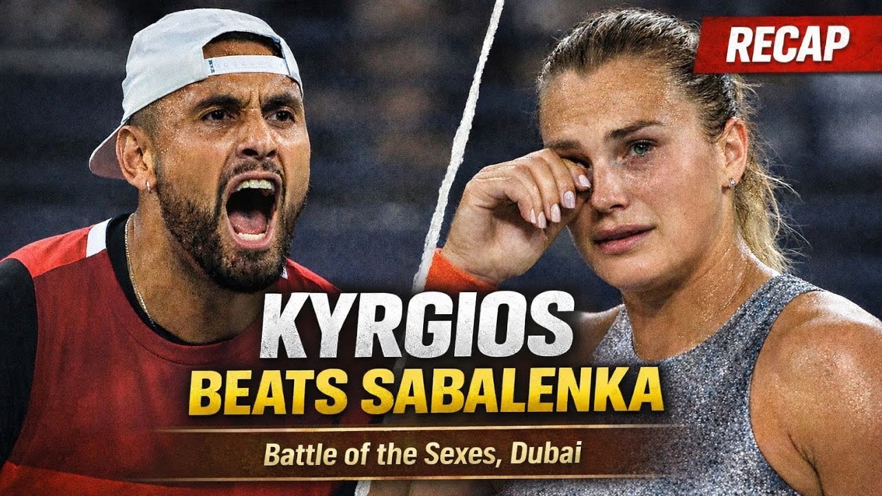 Aryna Sabalenka vs Nick Kyrgios • Battle of the Sexes | Dubai 28-12-2025