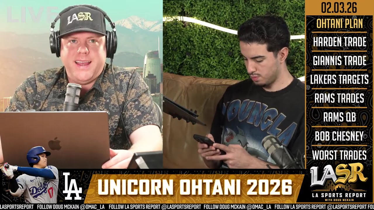 Dodgers Plan For Ohtani Revealed, James Harden Traded, Lakers Rumor Roundup, Rams Next QB, UCLA!