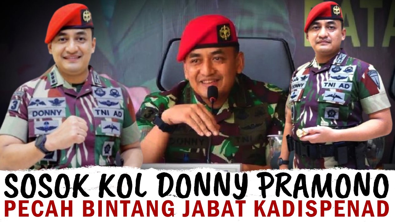 SOSOK KOPASSUS KOLONEL DONNY PRAMONO JADI KADISPENAD YANG BARU PILIHAN PANGLIMA TNI