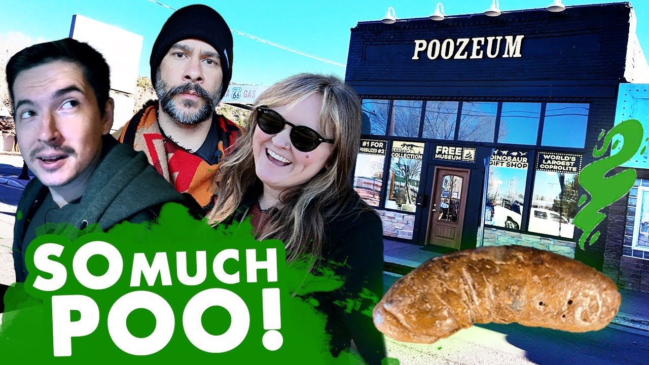 the world's biggest collection of fossilized dookie