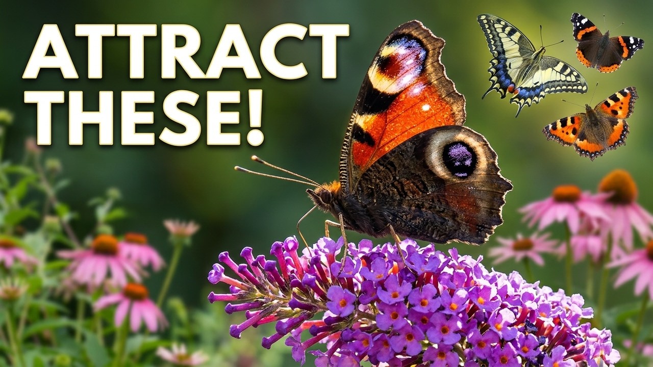 How to attract butterflies into your garden