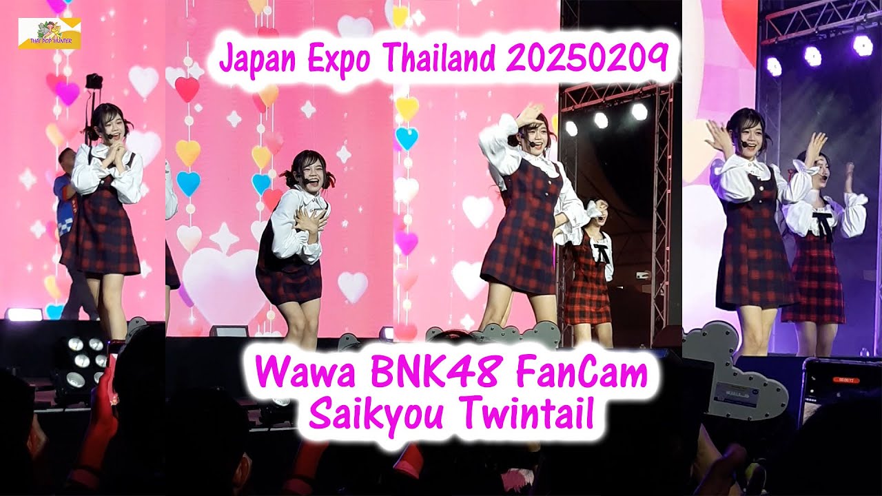Wawa BNK48 Fancam at Japan Expo Thailand 20250209  #centralworld #wawabnk48 #bnk48