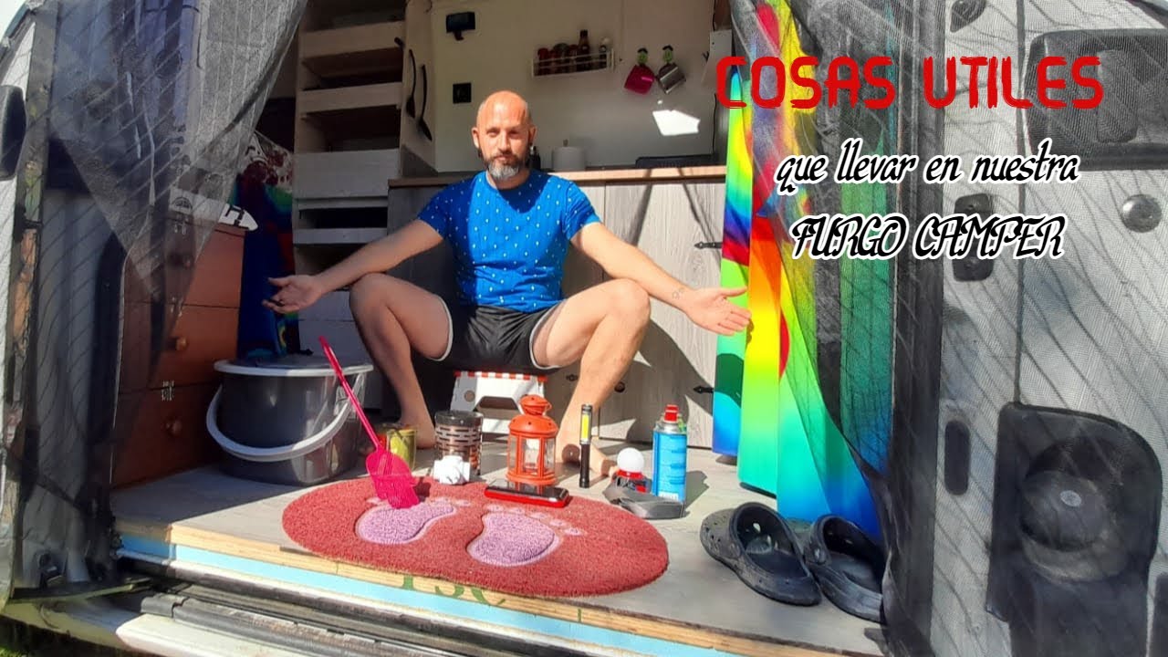 👍ACCESORIOS UTILES  que llevar en tu FURGOCAMPER🚌