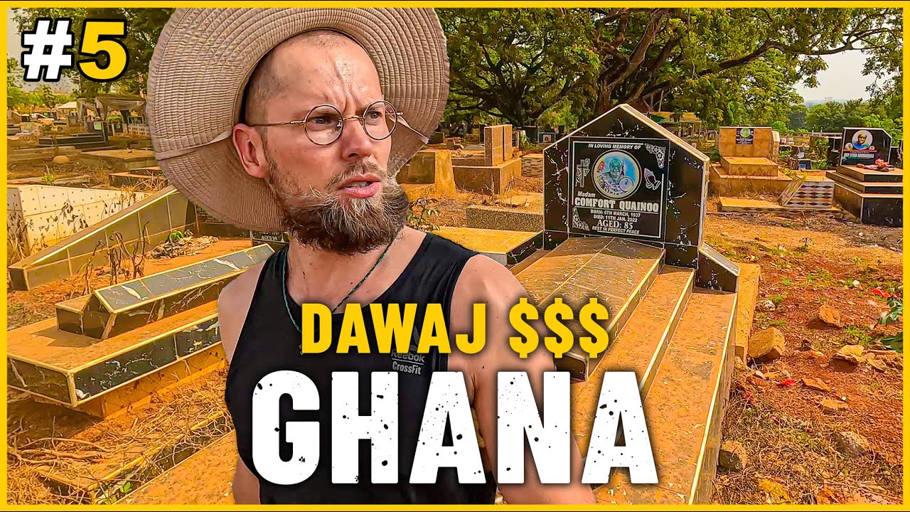 ZACZEPKI NA CMENTARZU I PRÓBA WYMUSZENIA PIENIĘDZY - GHANA