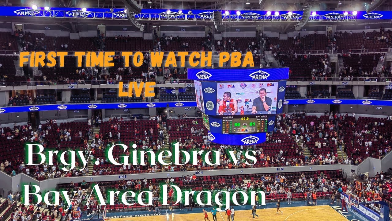 Ginebra vs Bay Area Dragon Game 1 #moaarena #ginebra #aejtv