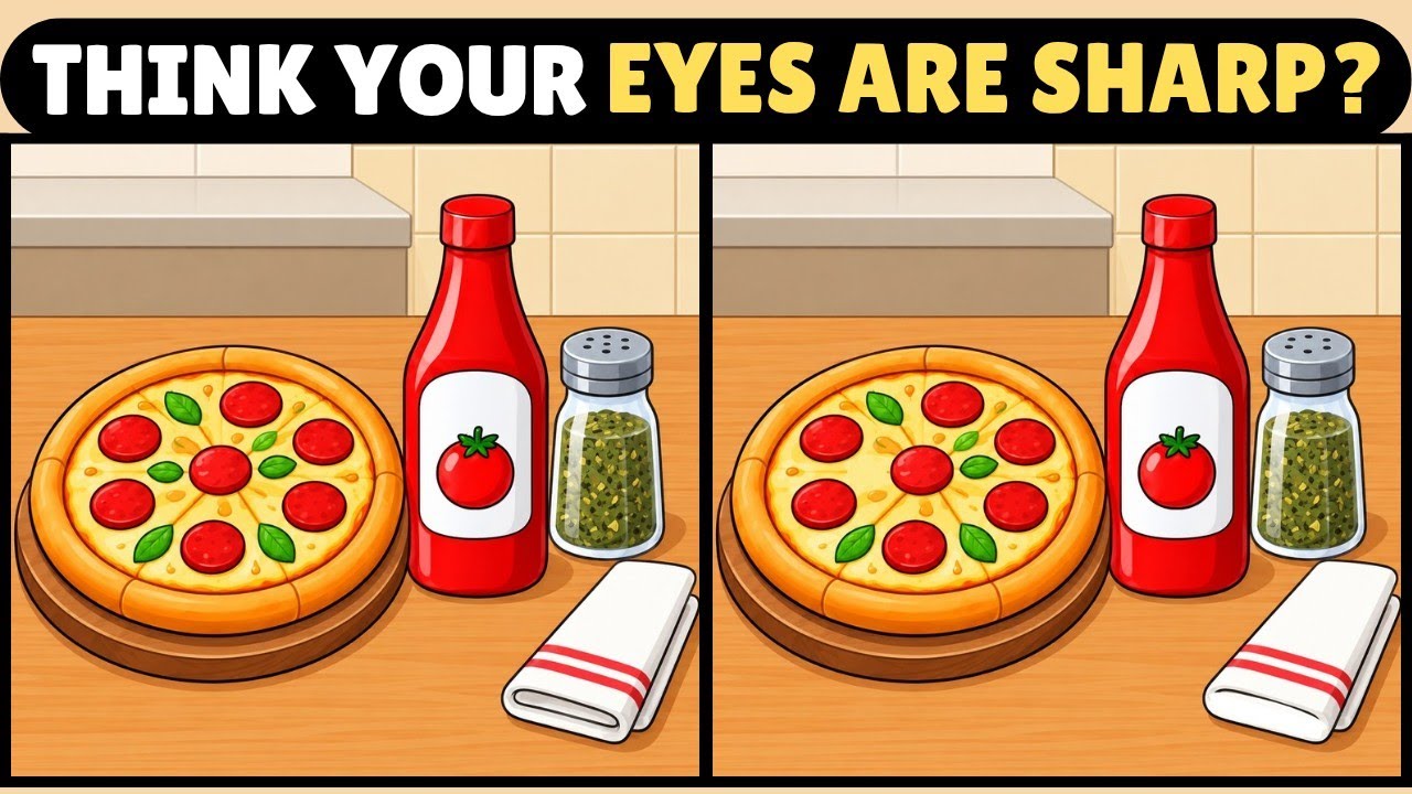 🧩 Spot 3 Differences | Can You Find What Changed?