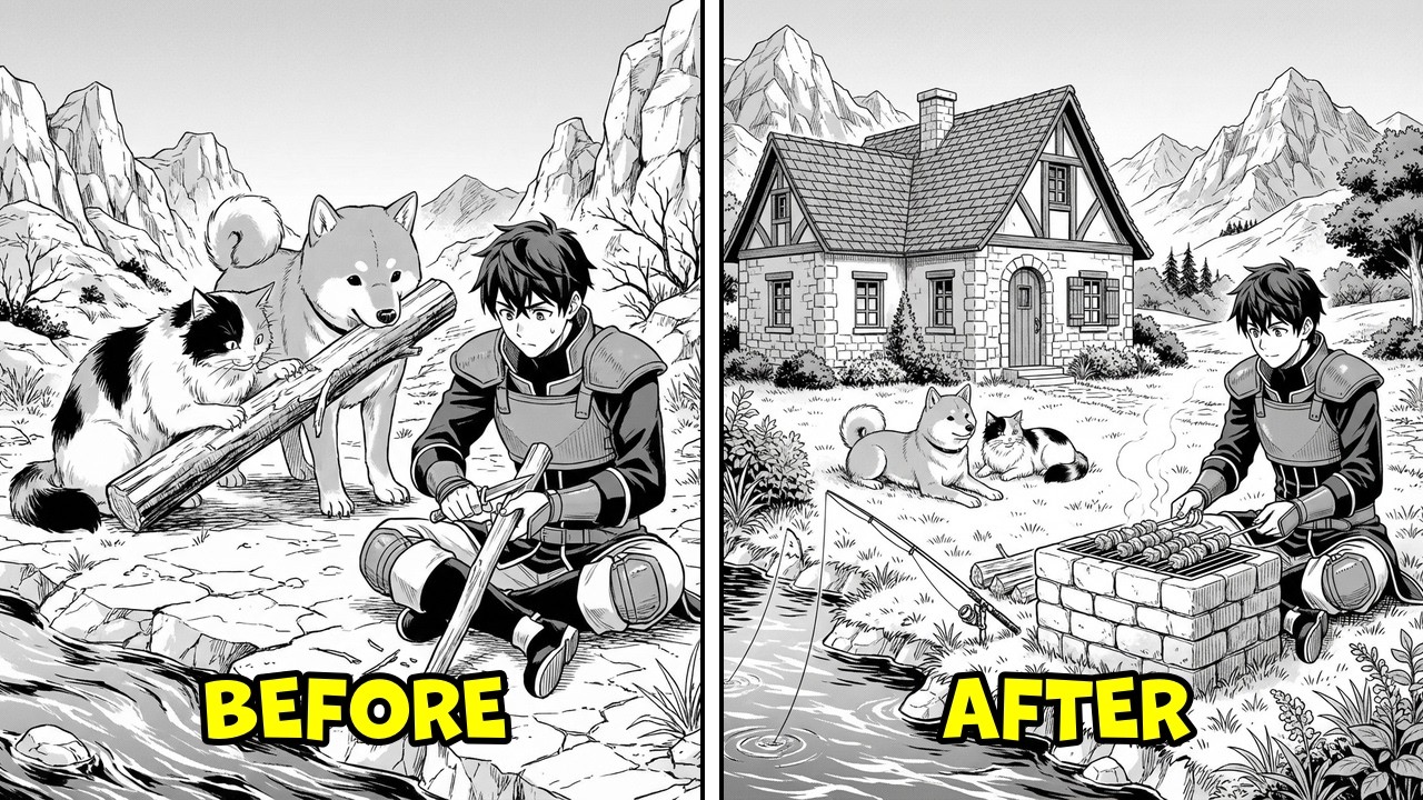 ISEKAI SLOW LIFE DEVELOPING EMPTY LANDS IN ANOTHER WORLD WITH PETS AND CREATION MAGIC | MANGA RECAP