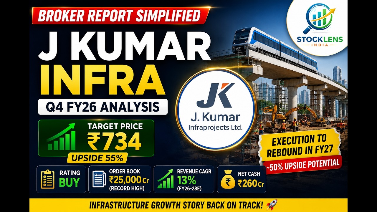 Multibagger stock-J Kumar Infra 🚨 55% UPSIDE? | Infra stock