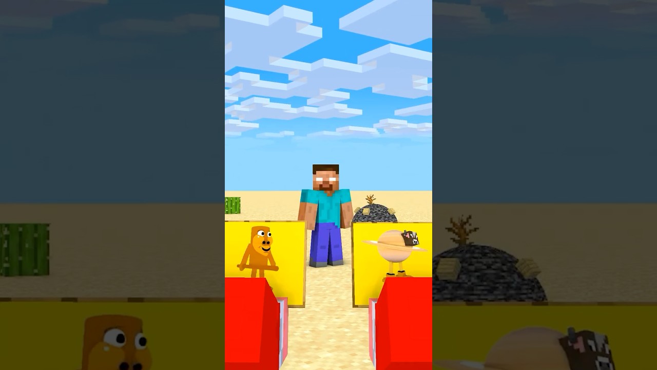 HELP HeroBrine WIN🏆 The MOST KICKS Bedrock #minecraft #minecraftshorts #minecraftanimation #shorts