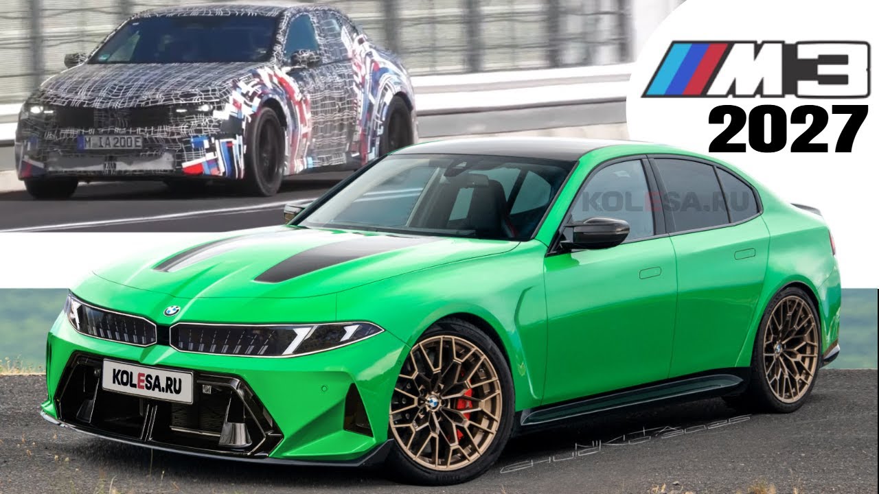 Рендер BMW M3 2027 года против iM3: шокирующий поворот в мощности