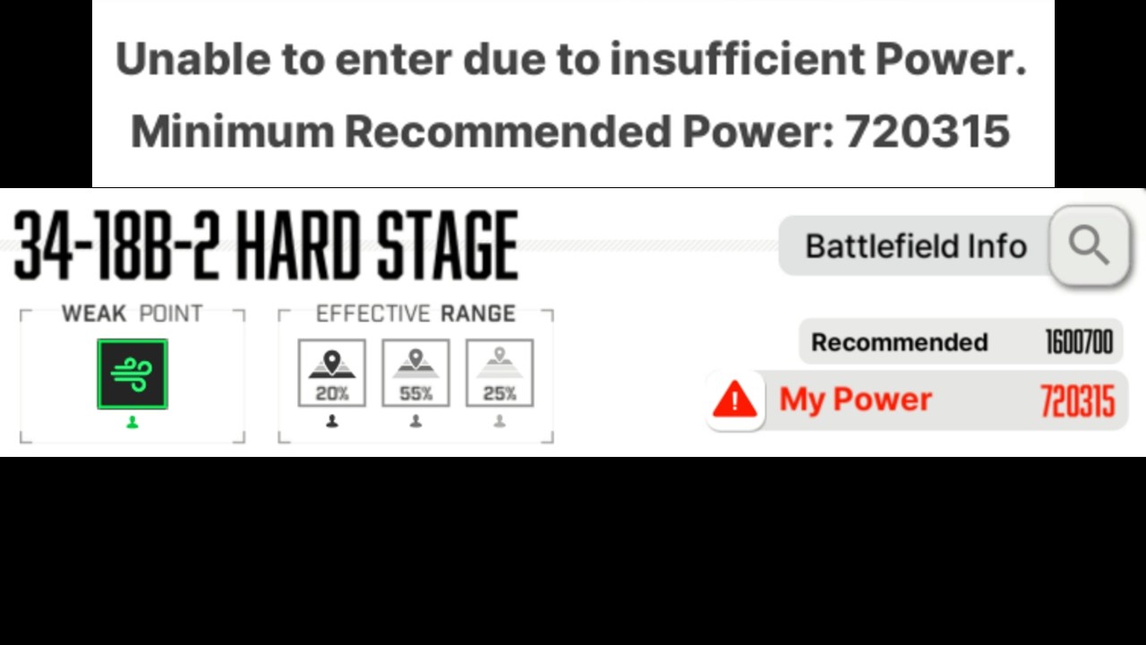 NIKKE - 34-18B-2 Hard 720k Power/55% Deficit