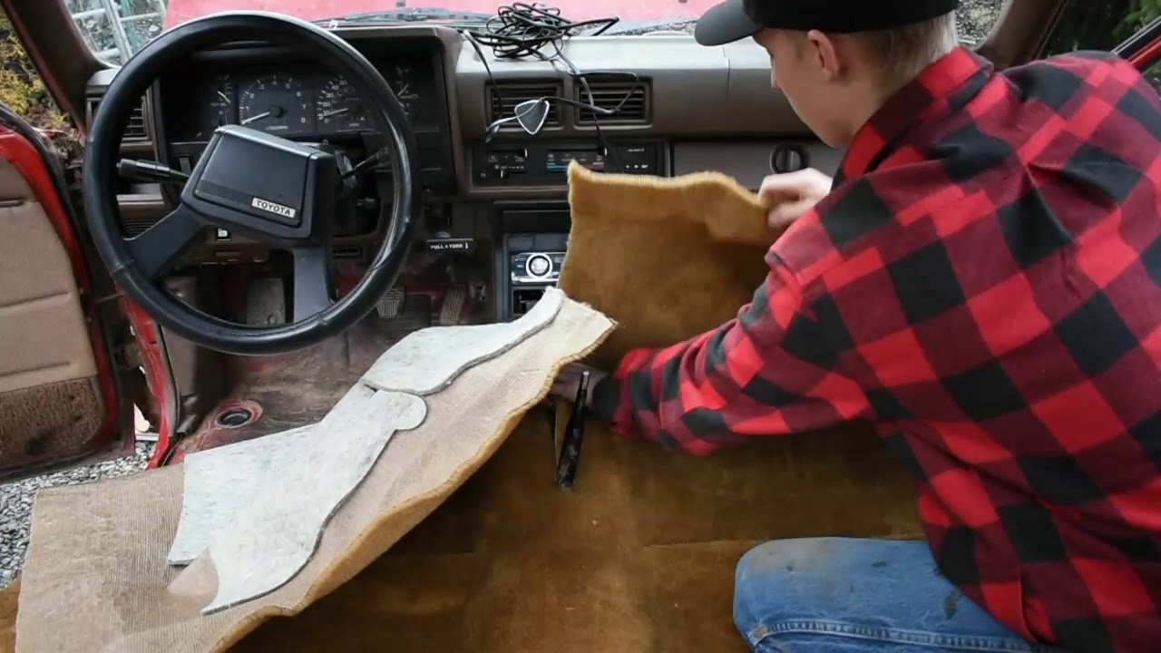 How to install carpet kit in 1984-1988 Toyota pickup truck