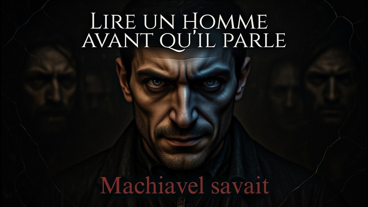 Machiavel te lit avant même que tu ouvres la bouche – Les 7 réflexes qui te trahissent
