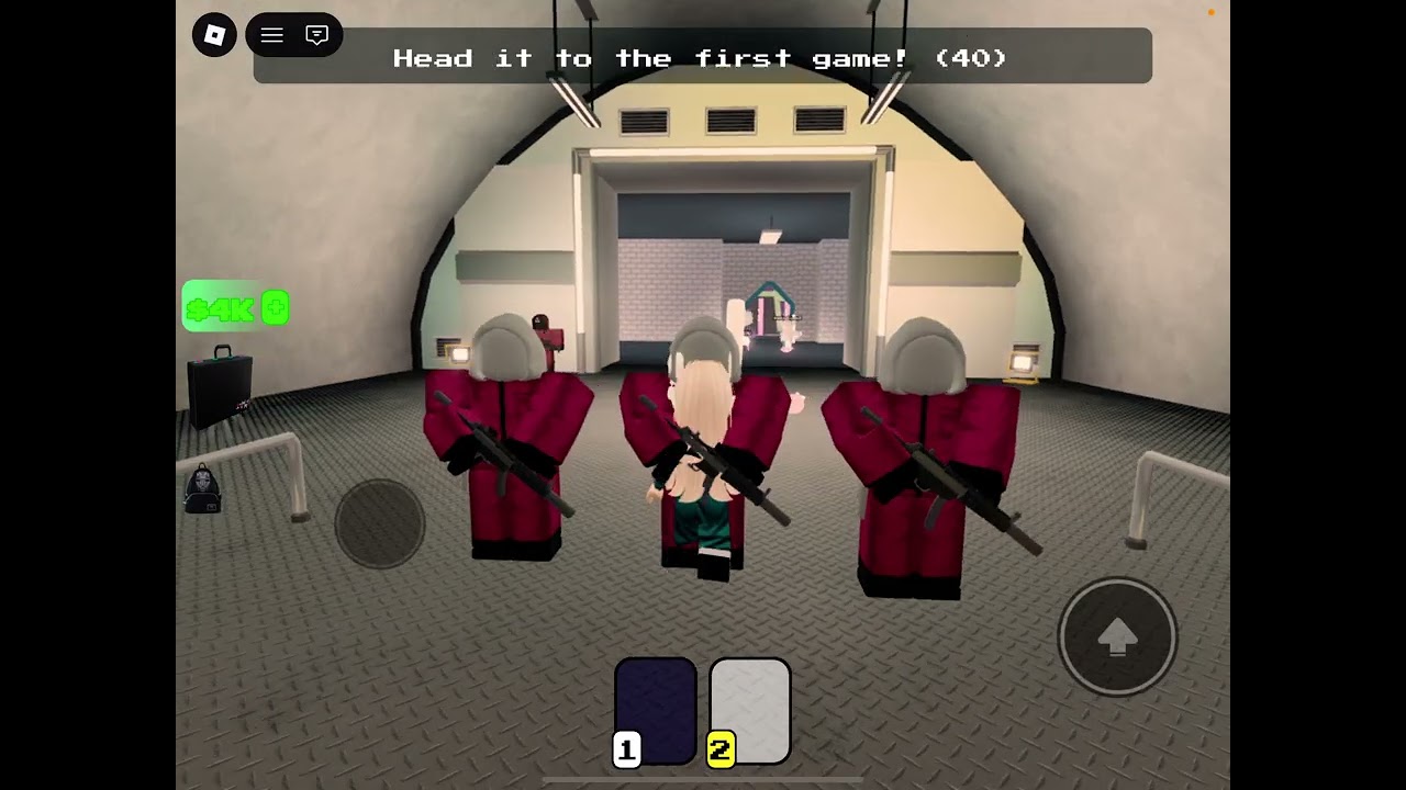 Playing squid games will I survive ￼