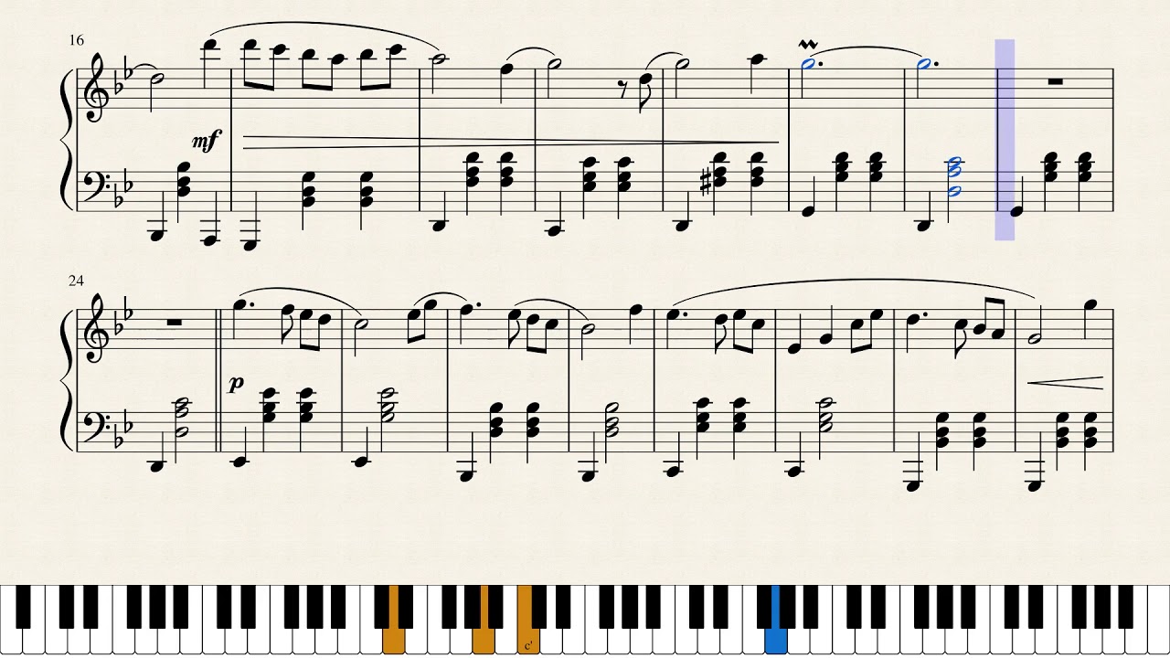 Oldboy OST : The last waltz (Mido's theme) Piano Sheet