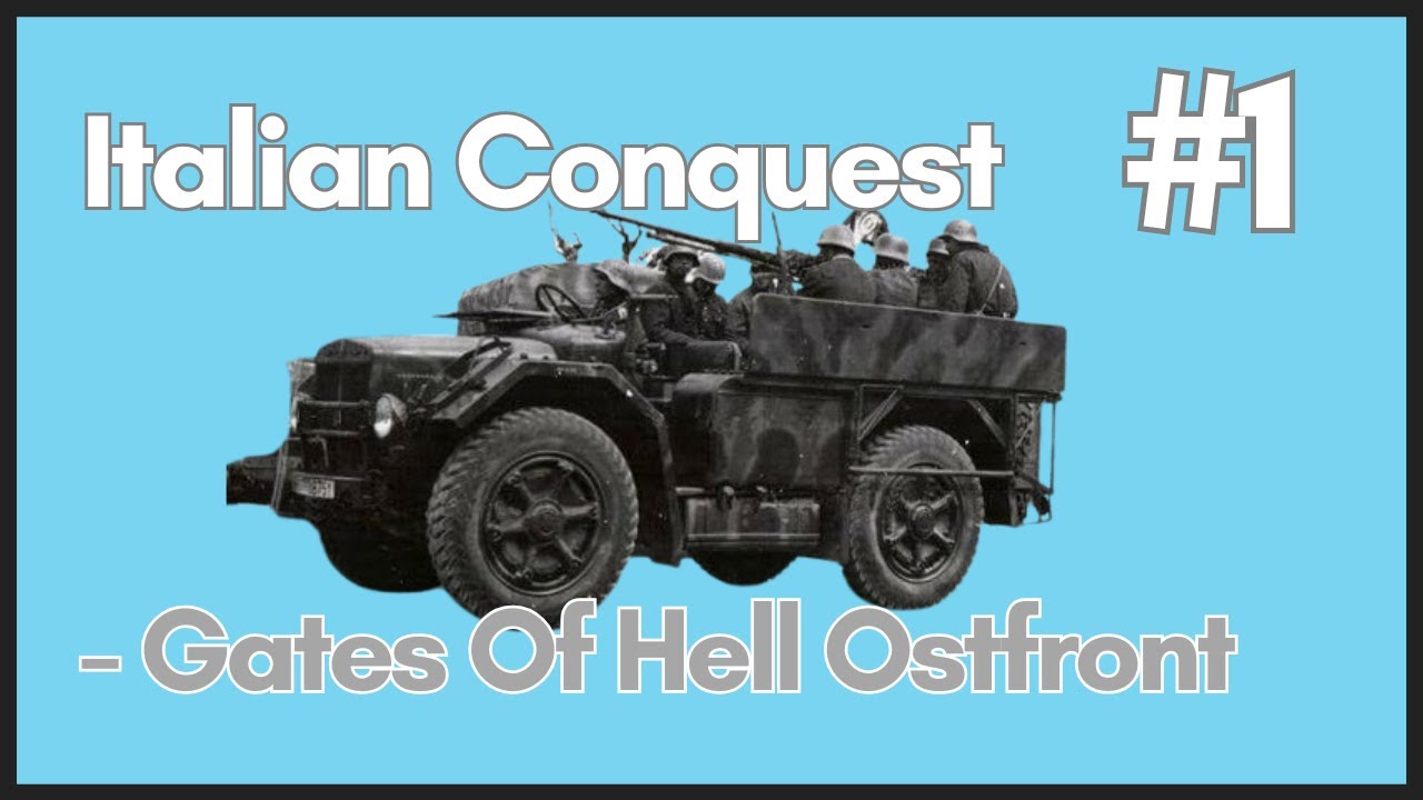 Italy Veteran CONQUEST RAW FOOTAGE #1 - Gates Of Hell Ostfront