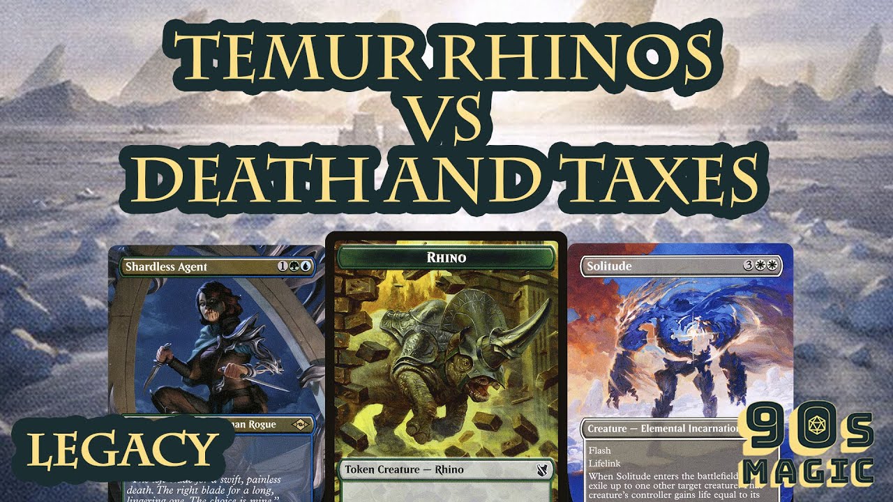 Temur Crashing Footfalls vs Death and Taxes [MTG Legacy]