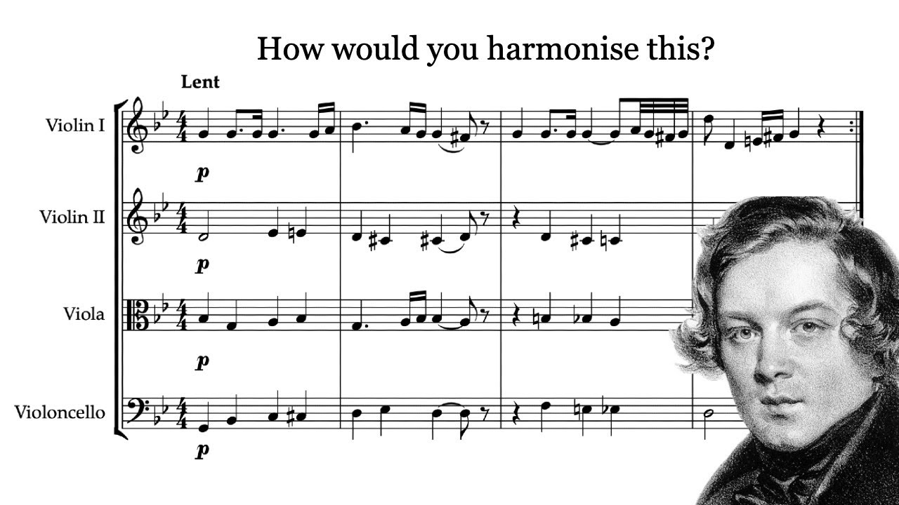 How to harmonise a melody like a romantic composer (part 3)