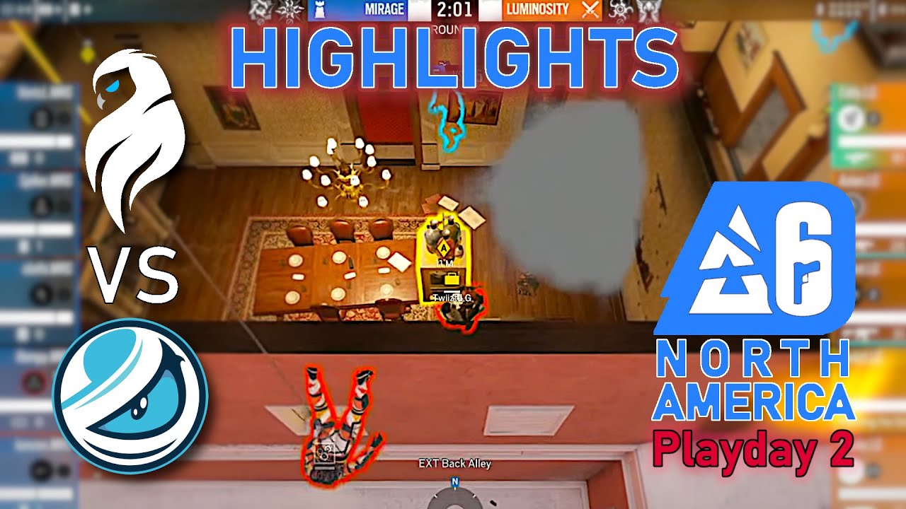 New Luminosity vs New Mirage - HIGHLIGHTS - Playday 2 - NAL 2023 Stage 2 - R6 Esport