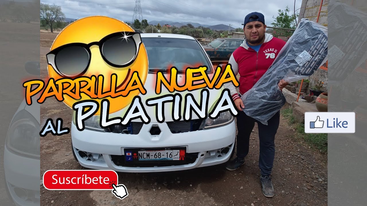 Parrilla deportiva al platina / nueva parrila de renault || #Team_ang