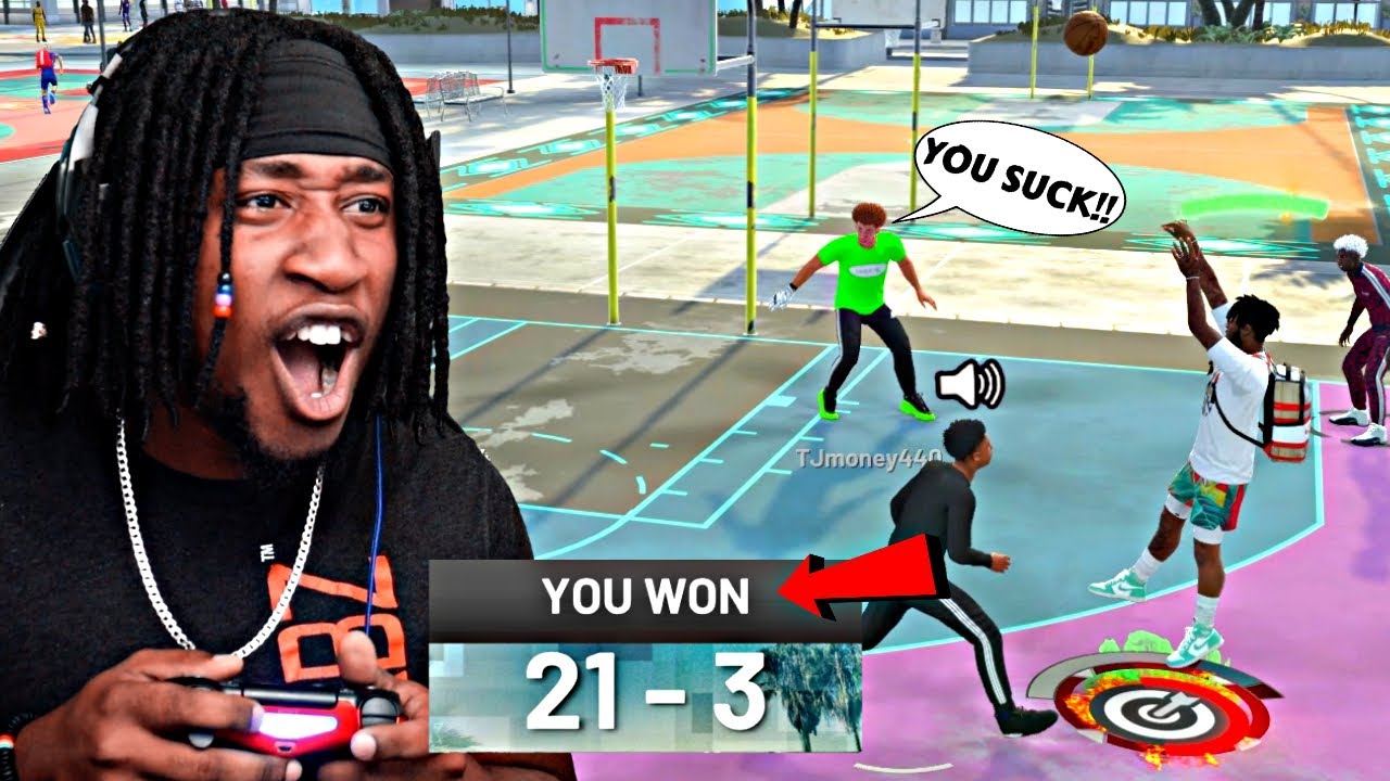 Upset TRASH TALKERS Got BLOWN OUT On NBA 2K21 MyPark! I Have The BEST JUMPSHOT IN NBA 2K HISTORY!