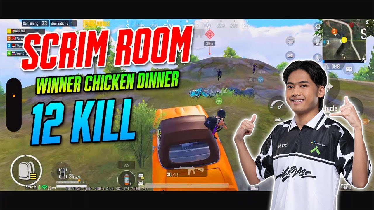 PUBG Mobile Malaysia : kLuq Scrim Room WWCD Full Match