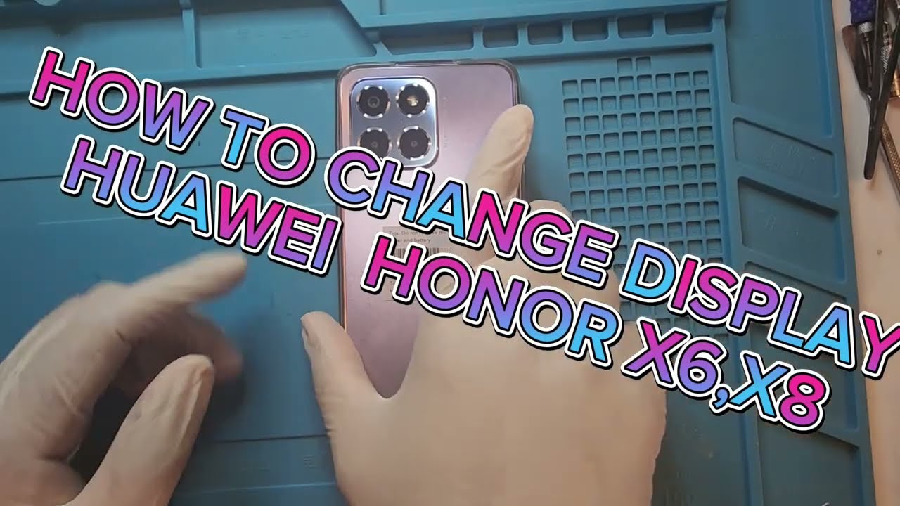 HOW TO OPEN AND CHANGE DISPLAY HONOR X6+X8/Huawei honor mobile display change