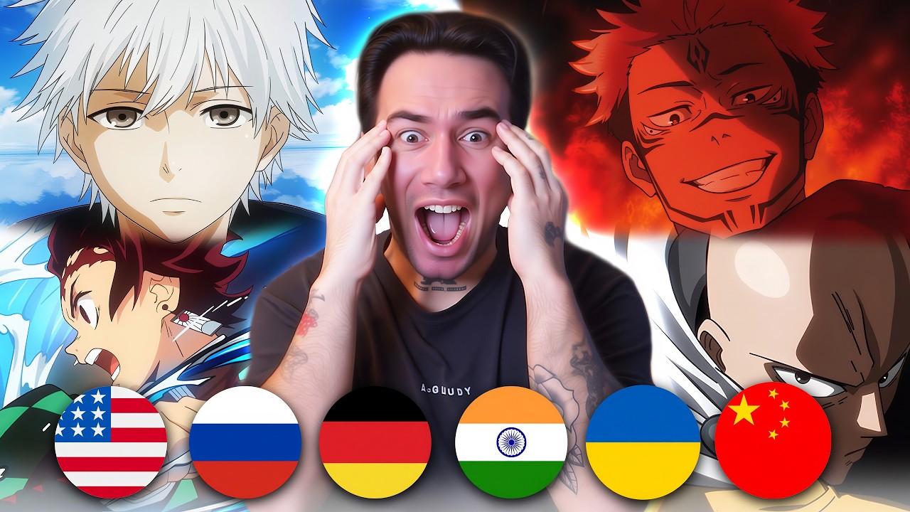 Anime Openings In Different Languages