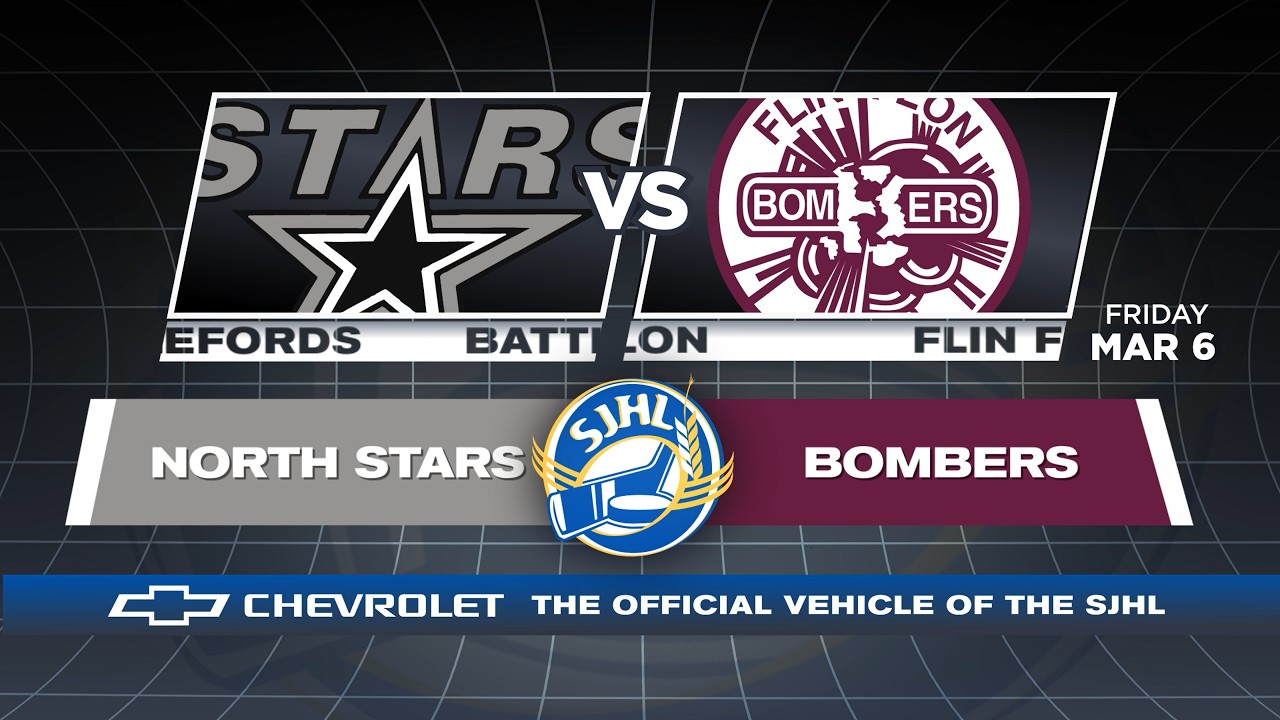 HIGHLIGHTS: Battlefords North Stars @ Flin Flon Bombers, March 6, 2026