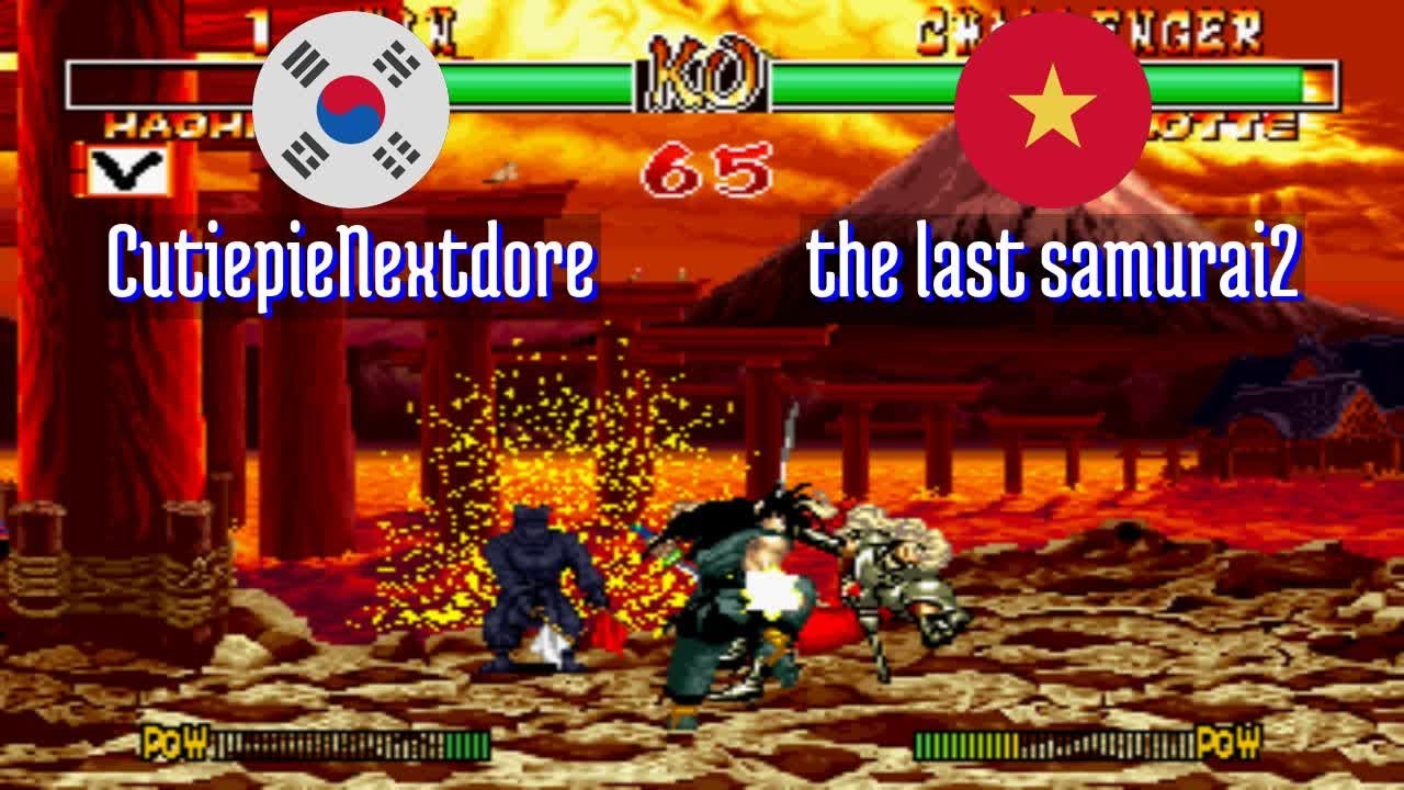 FT5 @samsho2: CutiepieNextdore (KR) vs the last samurai2 (VN) [Samurai Shodown II Fightcade] Mar 4