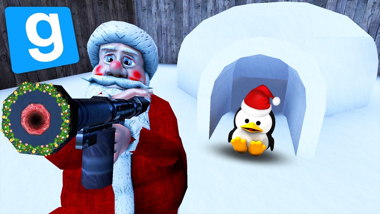 DÉLIRE MAP NOËL !! (Garry's Mod)
