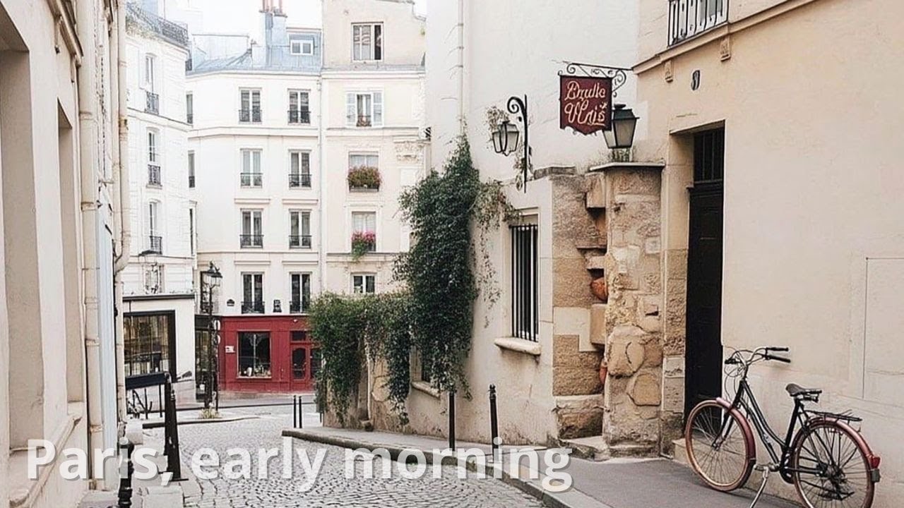 Quelques minutes à Paris | Французские шансоны для медленного начала утра
