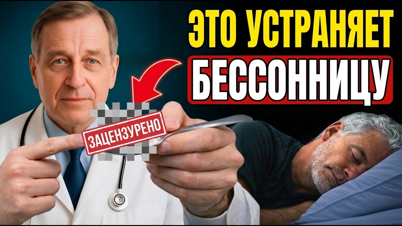 ОДНА ЛОЖКА перед СНОМ — и вы УСНЁТЕ за СЕКУНДЫ