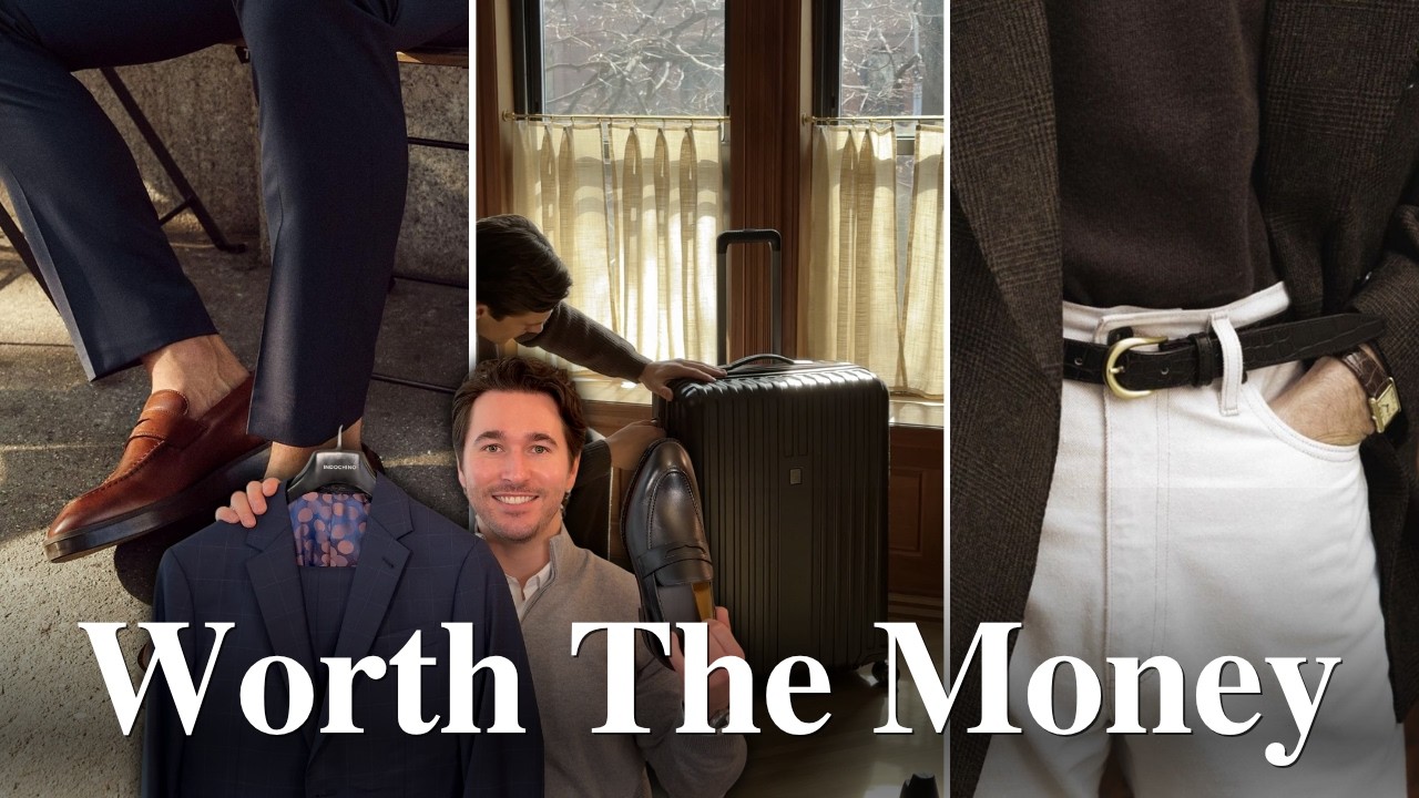 10 Purchases Every Man Should Invest In | Quality Over Quantity
