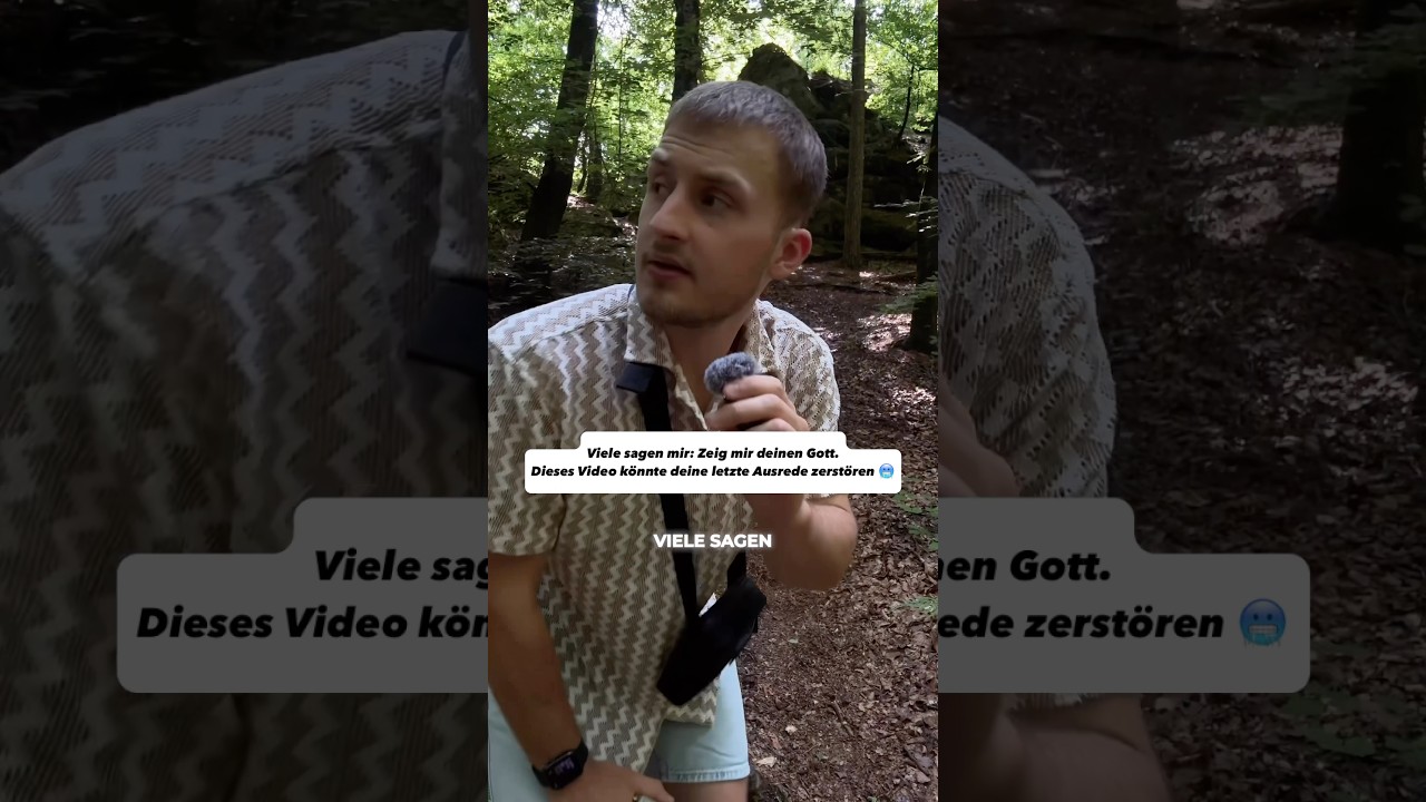 Kein Mensch wird am Ende eine Ausrede haben. R&ouml;mer 1:20