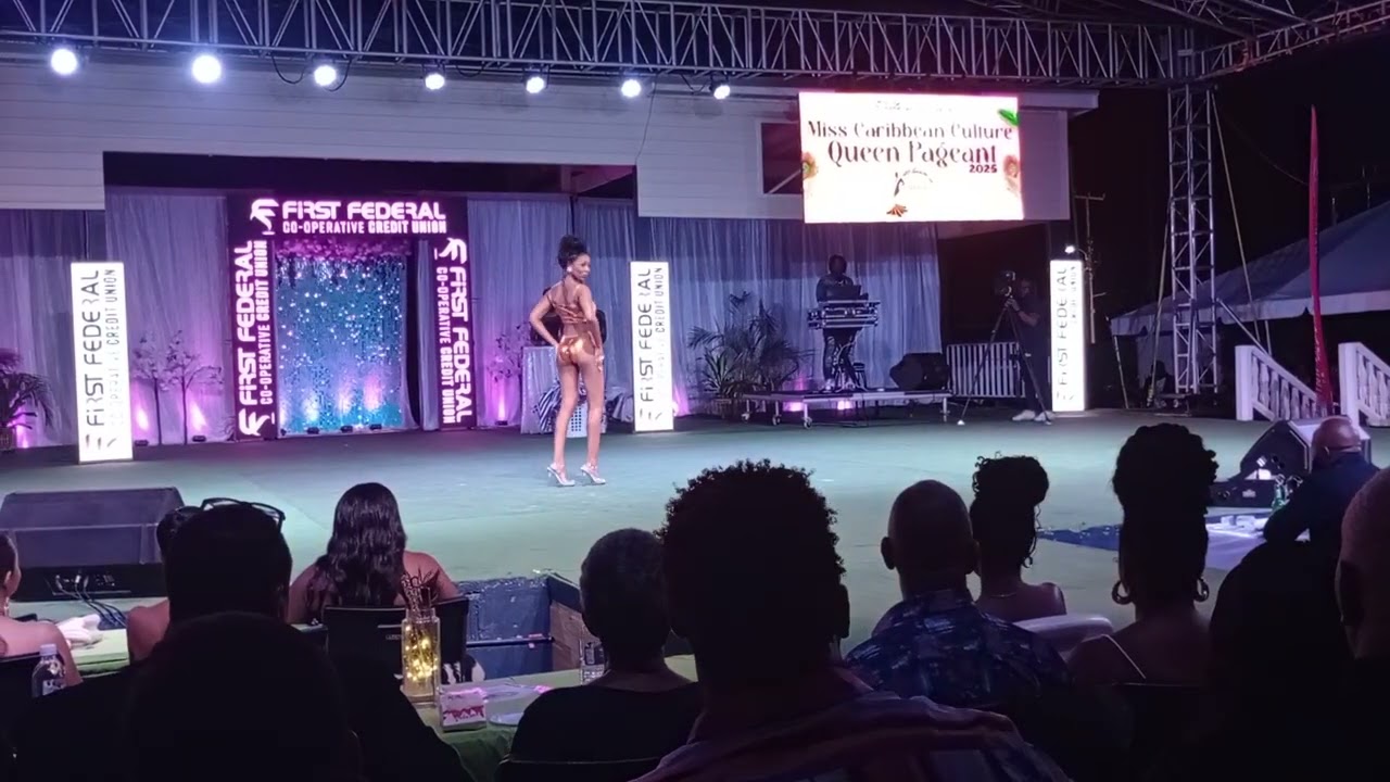 Miss Dominica swimsuit @ Miss Caribbean Culture Queen 👑
