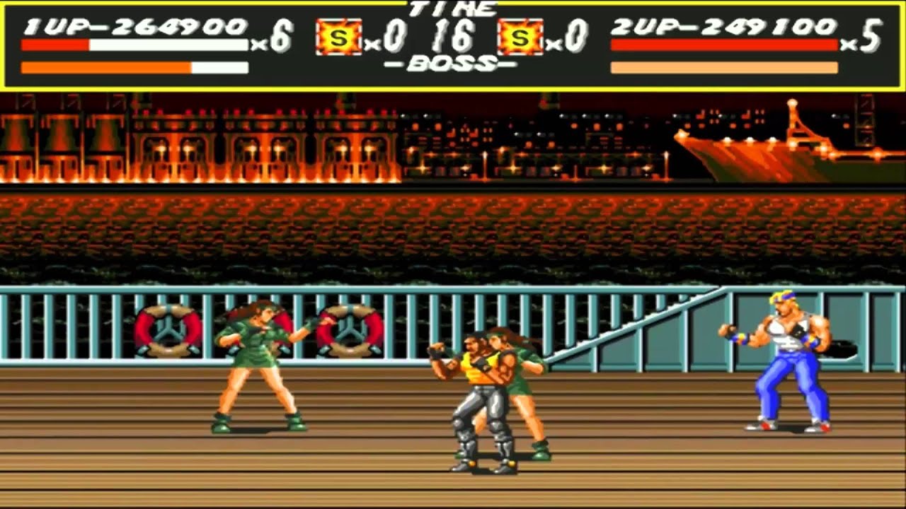 Streets of Rage - Co-op Playthrough (MEGA DRIVE)