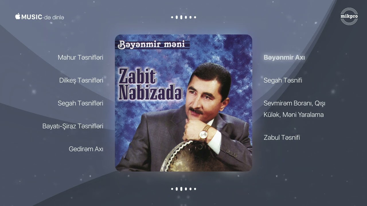 Zabit Nəbizadə — Bəyənmir Məni (Rəsmi Audio)