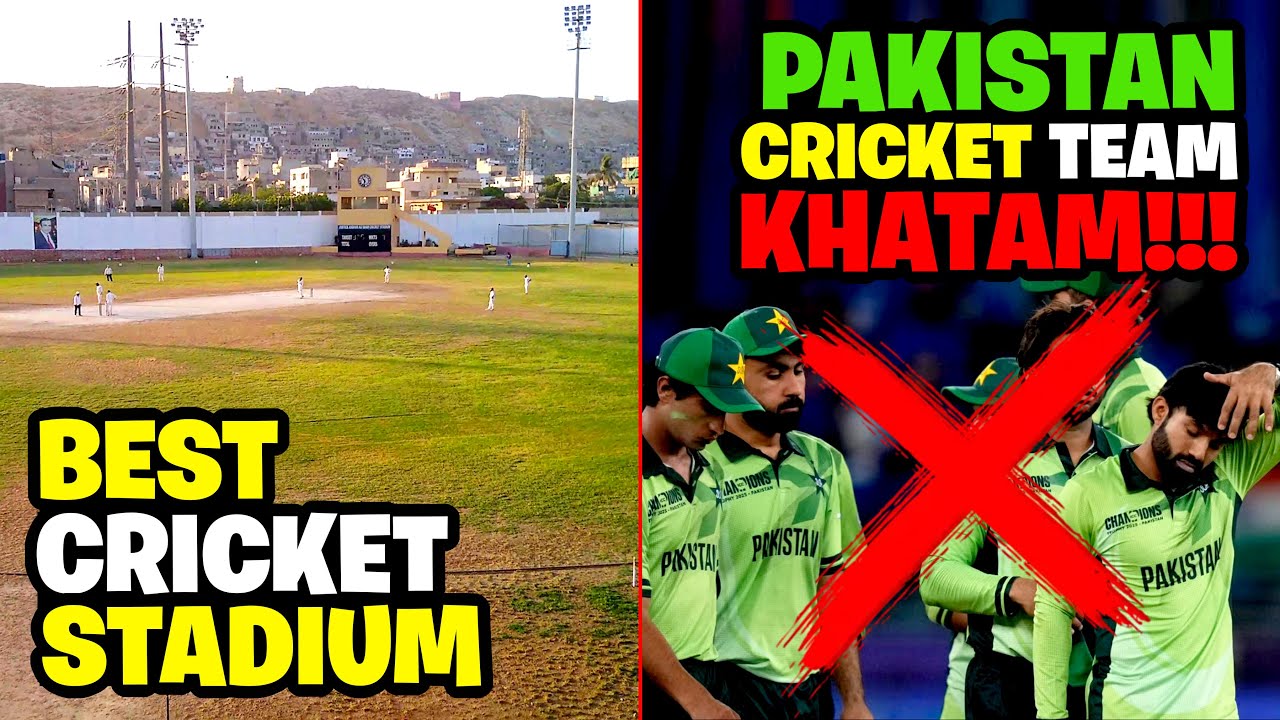 Pakistan Cricket Team End Now | Best Cricket Stadium | Asghar Ali Shah Cricket Stadium
