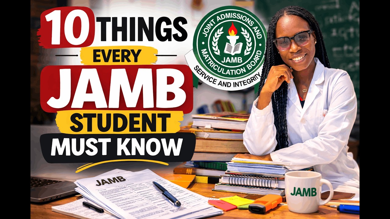 I Wrote JAMB 4 Times — 10 Things Every JAMB Student Must Know