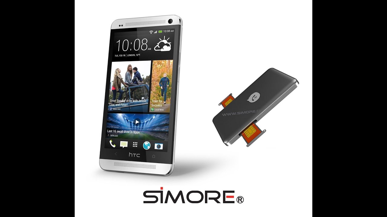 HTC One - Bluetooth DualSIM Triple SIM converter - 3 SIM working simultaneously on HTC One