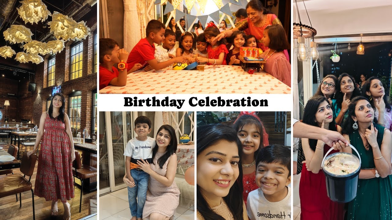 Vlog - Raahinya's Birthday Celebration | इस बर्थडे पर पूरी फॅमिली के साथ खूब मज़े किये