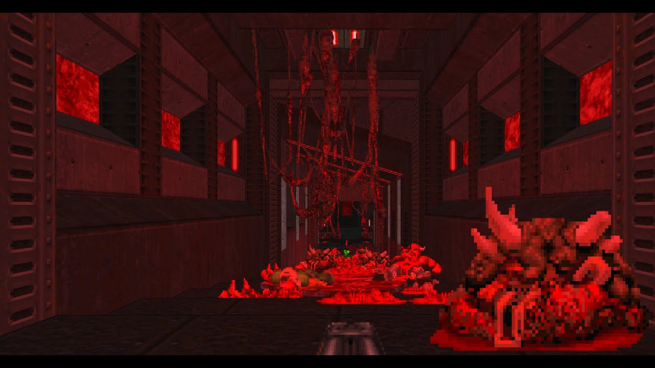 BREAK// POINT// lead by Major Arlene | Supercharge, map08 (by GuardSoul) | computer starts on fire