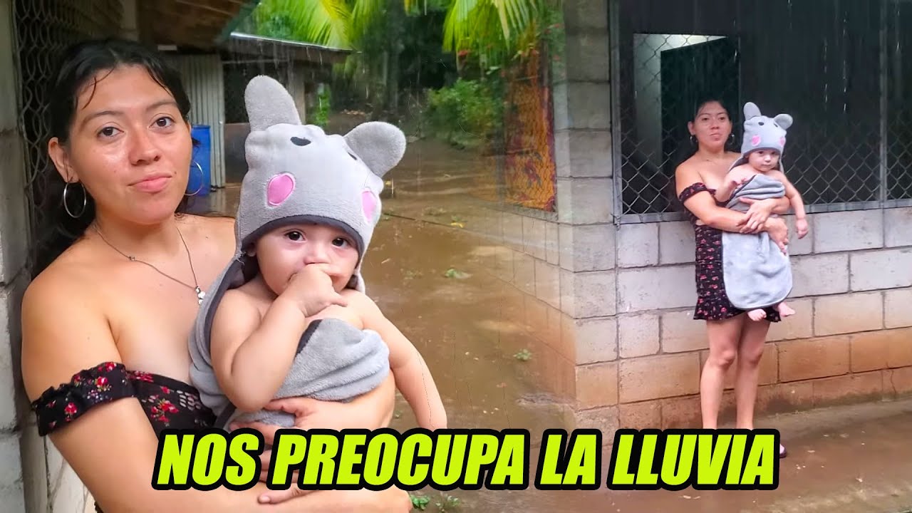 Una fuerte lluvia azota nuestra zona.