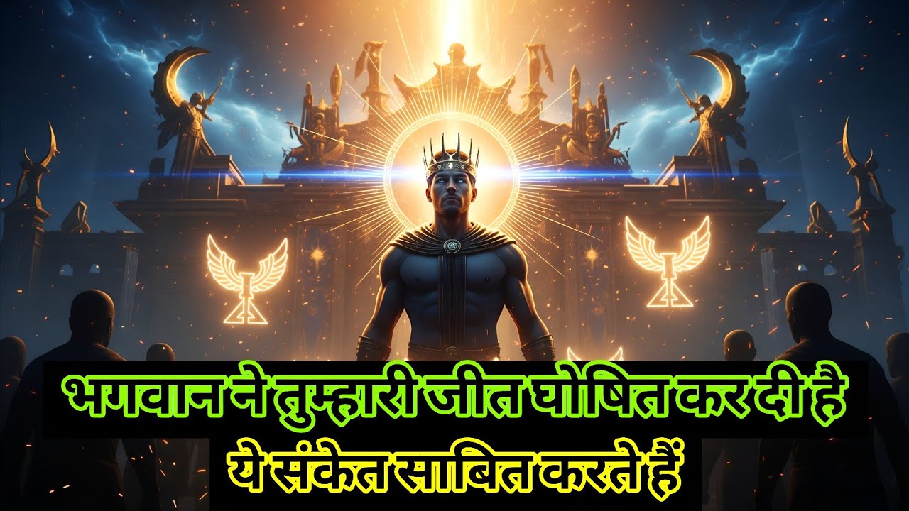🌌 भगवान ने तुम्हारी जीत घोषित कर दी है — ये संकेत साबित करते हैं Divine calling 
