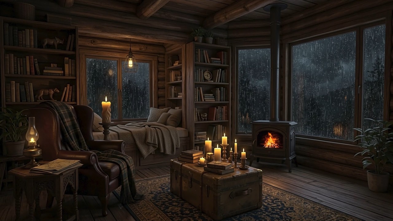 3AM and the Rain Feels So Quiet 🌧️ Deep Sleep Rain Sounds for Calm Night Relaxation